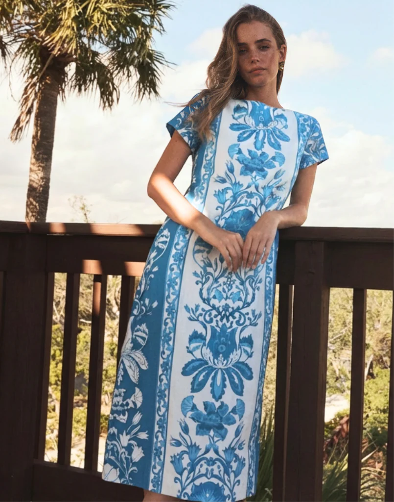 Adria Midi Dress - Image 2