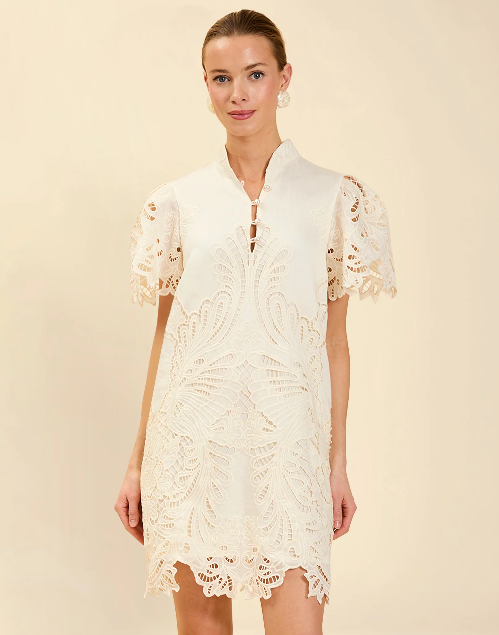 Elliana Lace Mini Dress