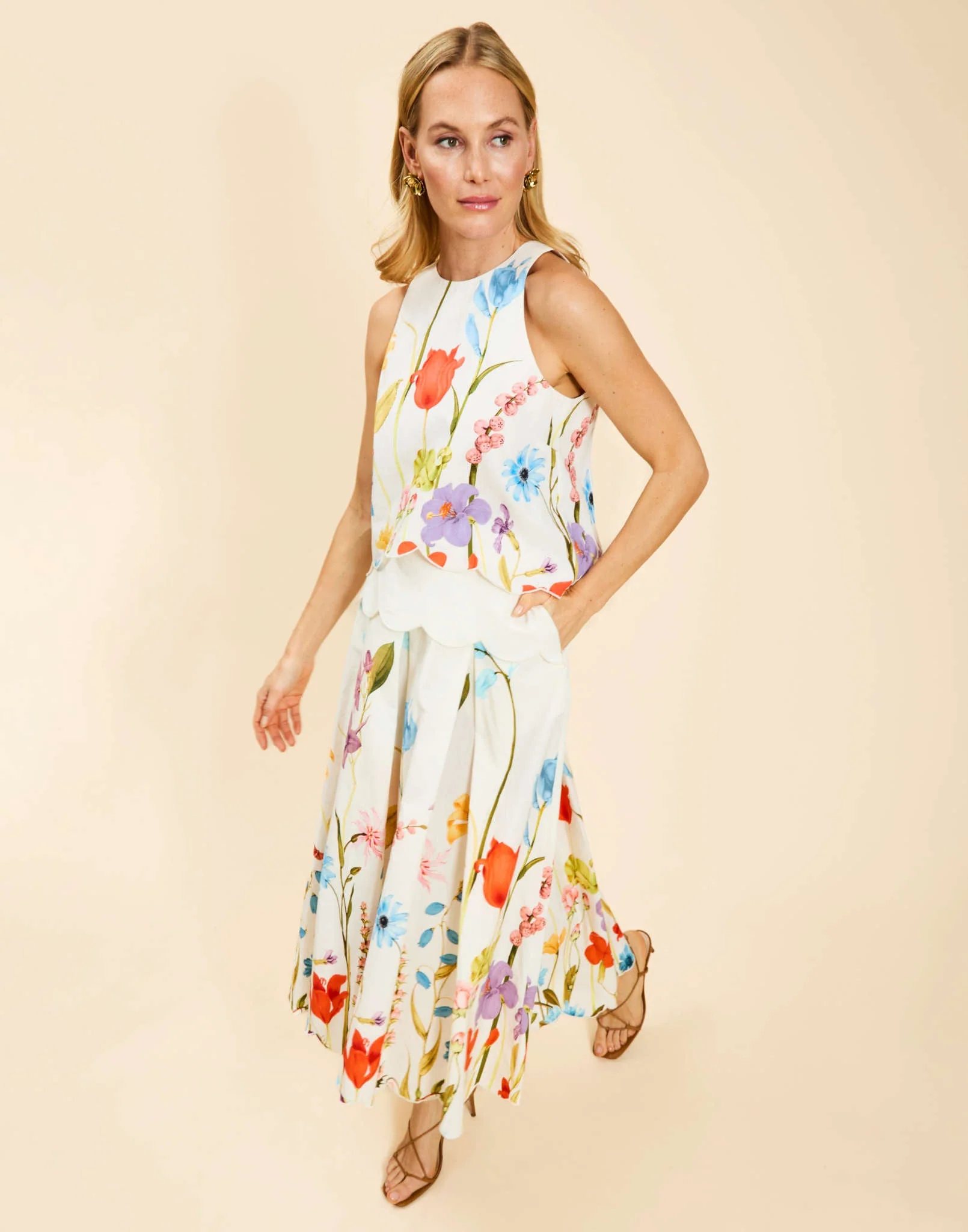 Prism Scallop Tank Top - Image 2