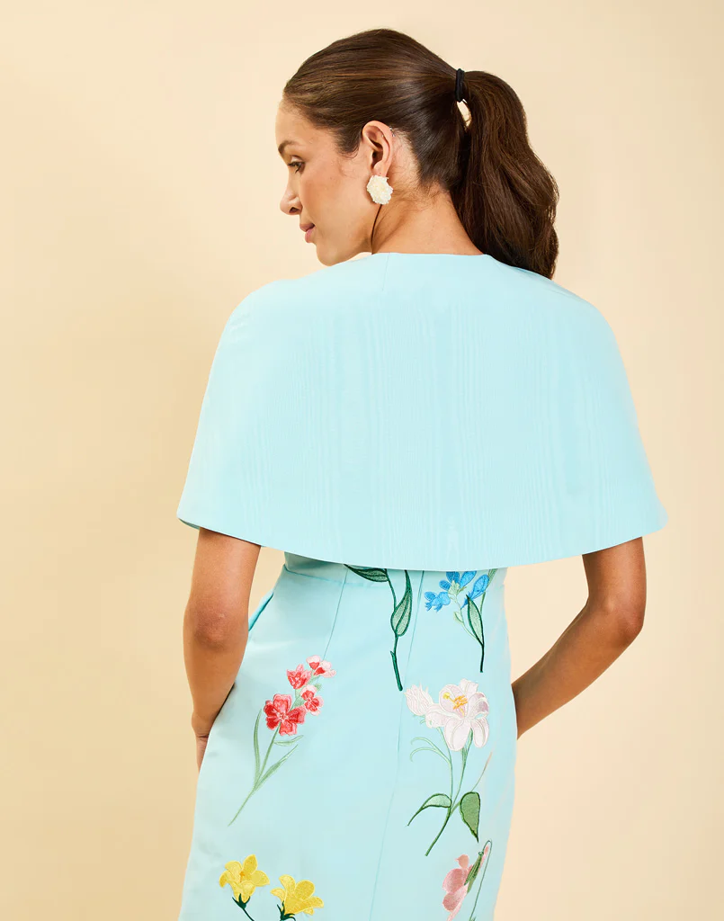 Promenade Embroidered Capelet - Image 5