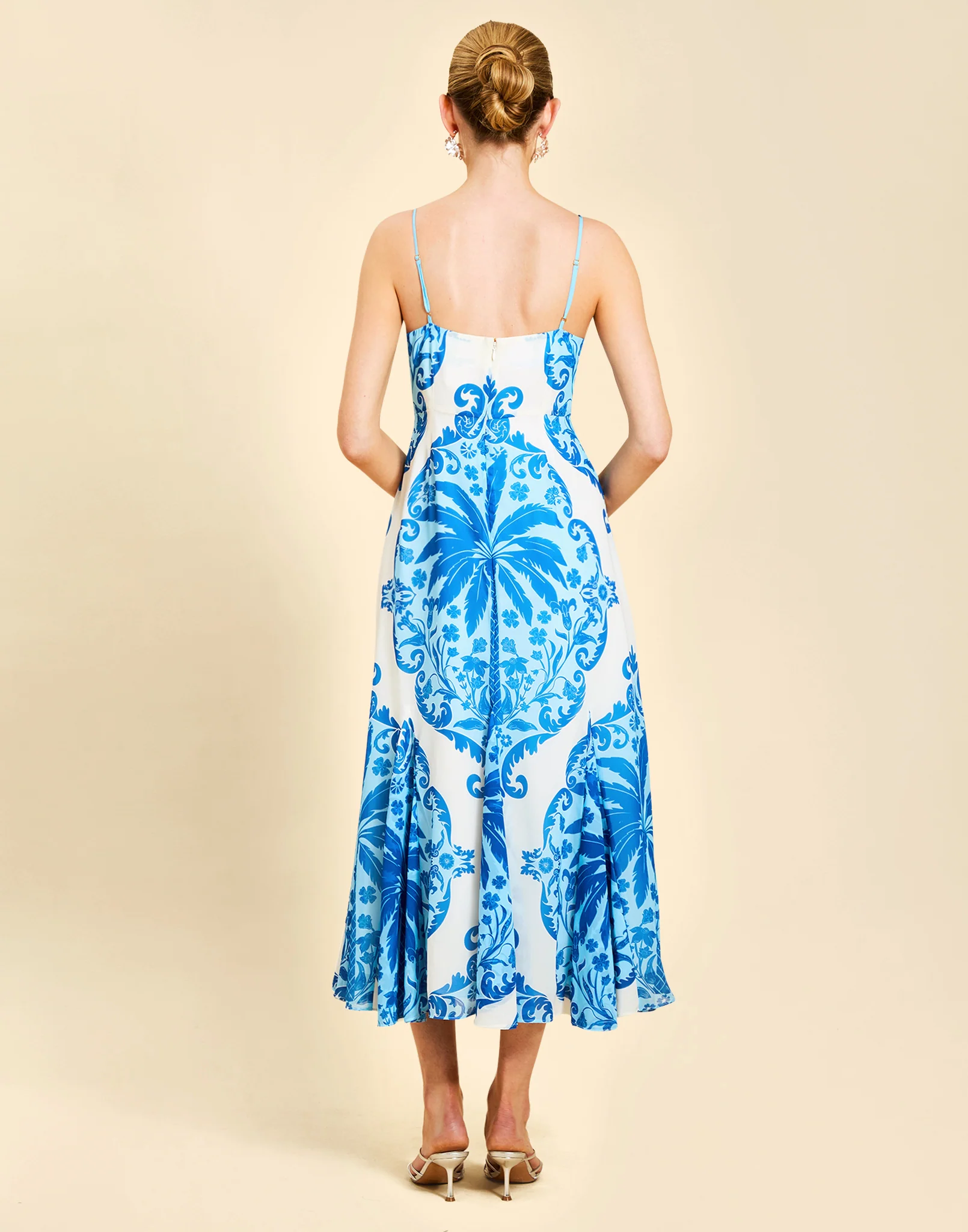 Reverie Tea-Length Sash Dress - Image 4