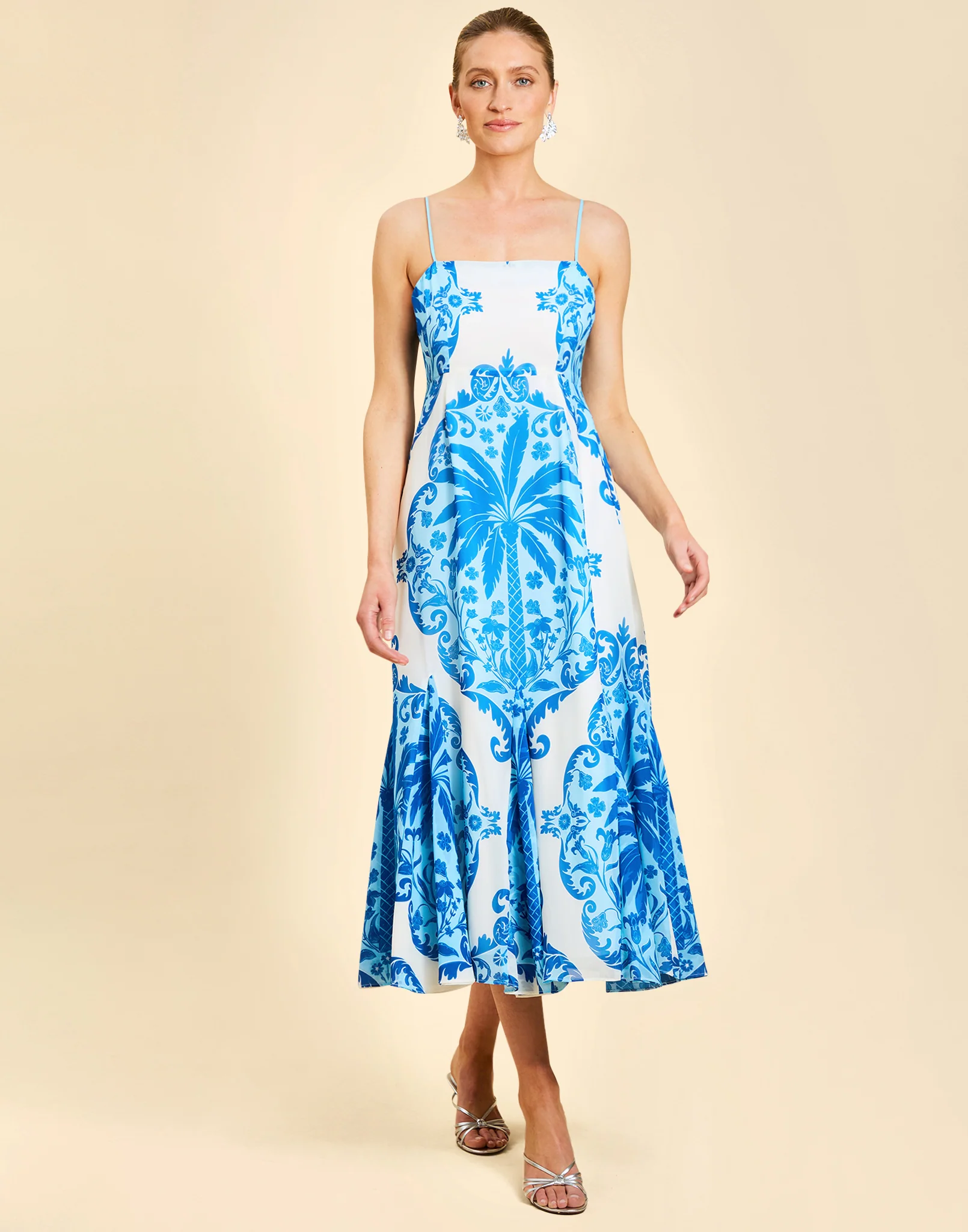 Reverie Tea-Length Sash Dress - Image 5
