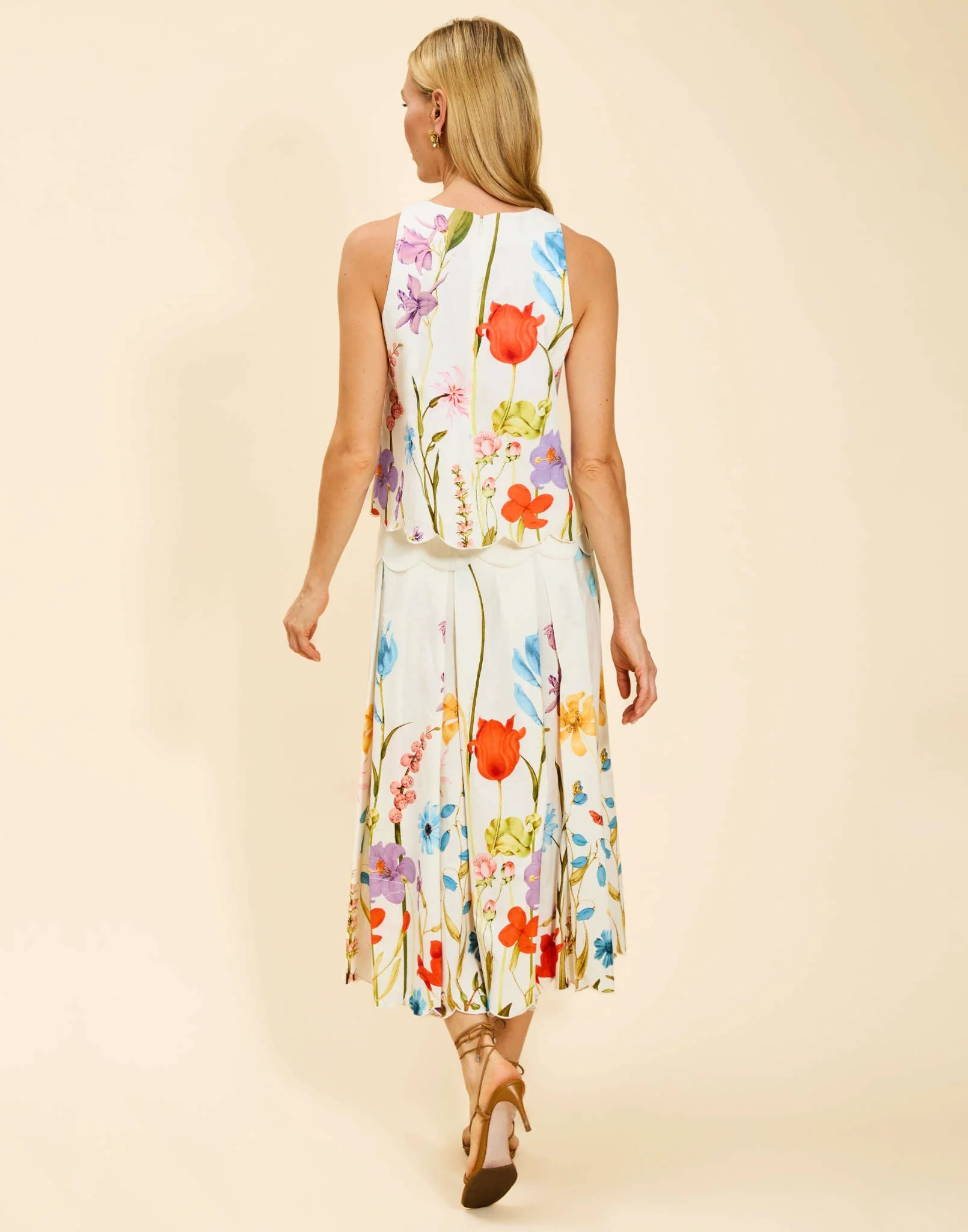Sonata Scallop Midi Skirt - Image 5